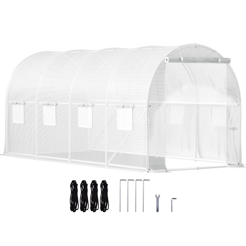 Walk tunnel greenhouse - walk-in,