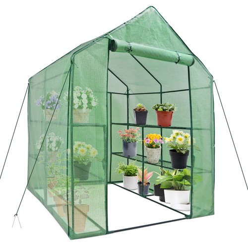 Shelves walk greenhouse - 8, walk-in