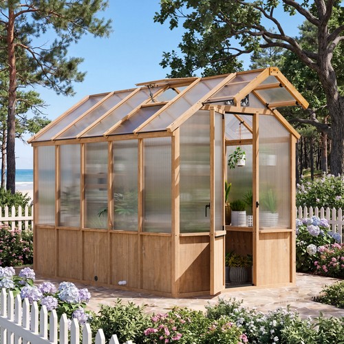 Extra tall cedar wood - 8',