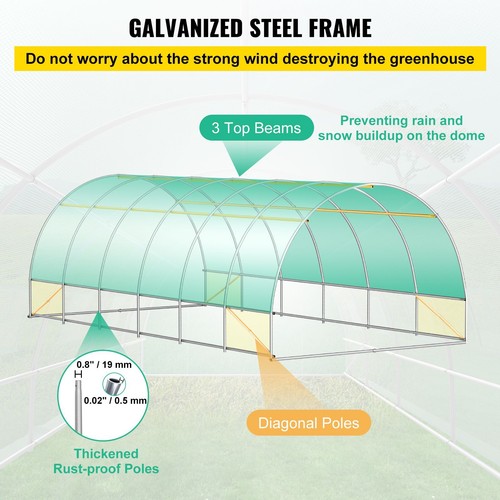 20x10x7 walk tunnel - 20x10x7,