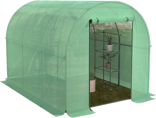 Large walk greenhouse with - large,
