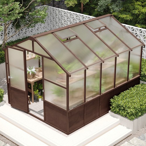 Walk cedar greenhouse with - cedar,