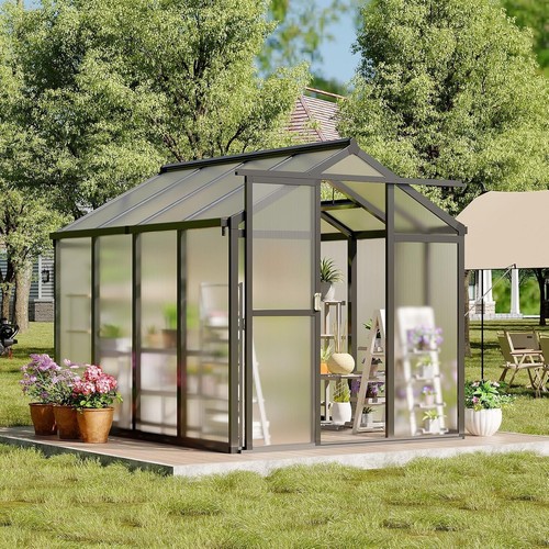 6x8 walk greenhouse - ft,