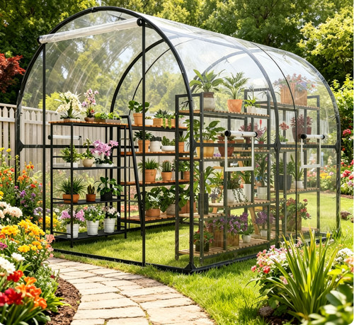 Walk tunnel greenhouse - tunnel,