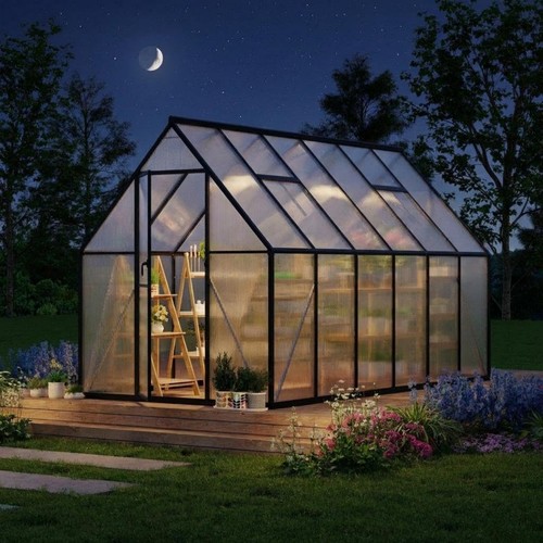 6x11ft walk polycarbonate - 6x11ft, walk-in