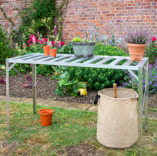 Silver Metal 1 Tier Greenhouse