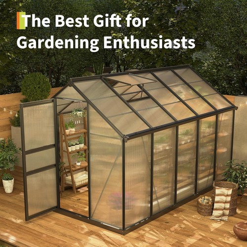 Large aluminum greenhouse walk - aluminum,
