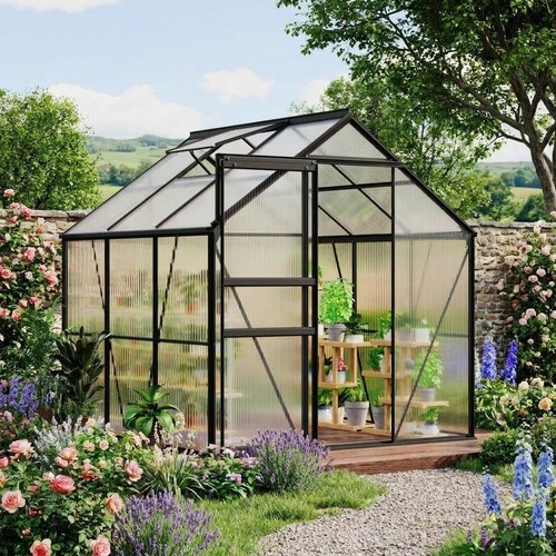 6x6ft polycarbonate walk - polycarbonate, walk-in