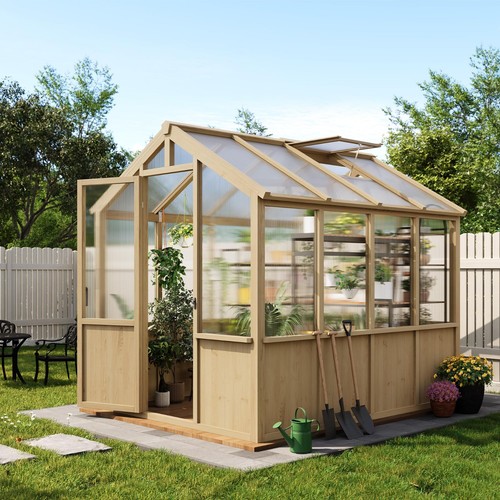 8x6ft outdoor wooden - outdoor,