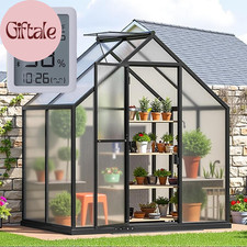 6×4FT Small Greenhouse, Walk