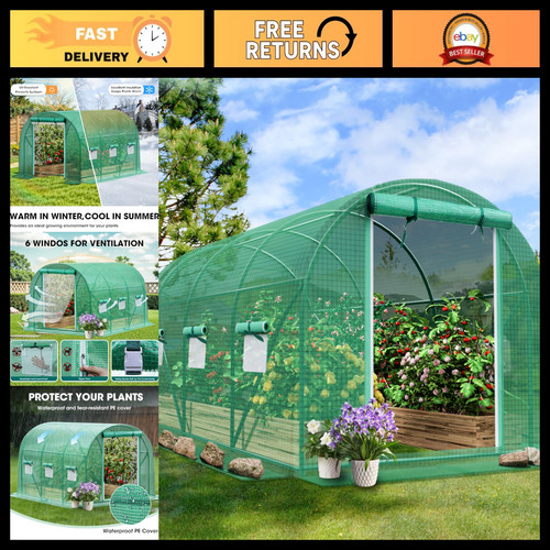 Upgraded walk greenhouse - walk-in,