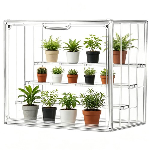 Clear mini greenhouse - clear,